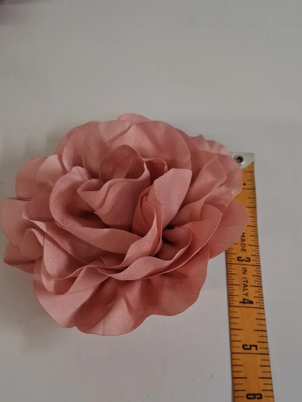 5 Fabric Flower Brooch/Hair Clip - Purple, Pink, Red, Blush, Gold